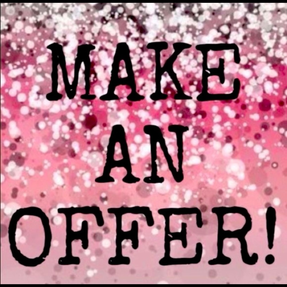 Feel free to make your offer!🥰🥰😍